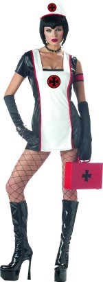 Unbranded Fancy Dress - Adult Deadly Dose Nurse Costume