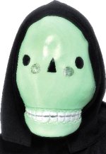 Unbranded Fancy Dress - Adult Death Junior Mask With Hood