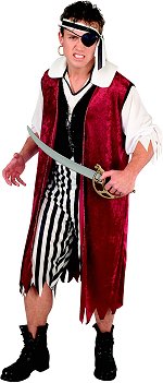 Unbranded Fancy Dress - Adult Deluxe Pirate Costume
