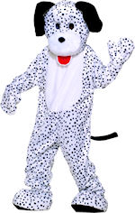 Unbranded Fancy Dress - Adult Deluxe Plush Dalmatian Mascot Costume