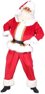 Unbranded Fancy Dress - Adult Deluxe Santa Costume