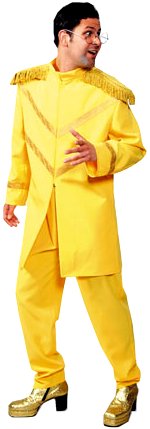 Unbranded Fancy Dress - Adult Deluxe Sgt. Pepper Yellow