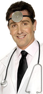 Unbranded Fancy Dress - Adult Doctor` Set