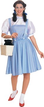 Follow the yellow brick road with this licenced Wizard of Oz adult Dorothy outfit. Costume includes 