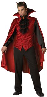 Unbranded Fancy Dress - Adult Elite Quality Dashing Devil Costume