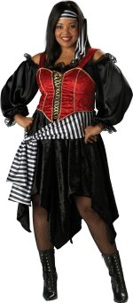 Unbranded Fancy Dress - Adult Elite Quality Pirate Lady Costume (FC) XXXL