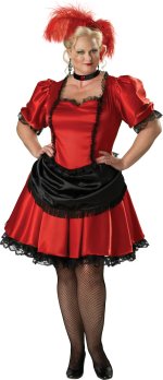 Unbranded Fancy Dress - Adult Elite Quality Saloon Gal Costume (FC) XXXL