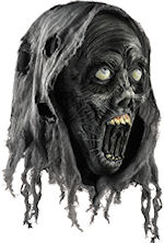 Unbranded Fancy Dress - Adult Famine Mask with Attached Hood