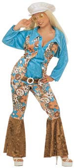 Unbranded Fancy Dress - Adult Female Hippie 60s Costume (FC)