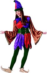 Unbranded Fancy Dress - Adult Female Jester Costume