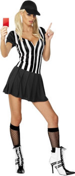Unbranded Fancy Dress - Adult Fever Referee Costume Small