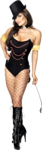 A sexy and feverishly hot Burlesque costume.