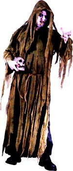 Unbranded Fancy Dress - Adult Gauze Zombie Costume
