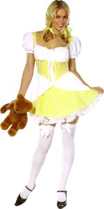 Unbranded Fancy Dress - Adult Goldilocks Costume X-Small: 6-8