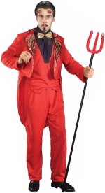 Unbranded Fancy Dress - Adult Halloween Handsome Devil Costume