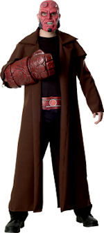 Unbranded Fancy Dress - Adult Hellboy Costume