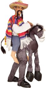 Unbranded Fancy Dress - Adult Hey Amigo Mexican With Donkey Costume