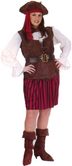 Unbranded Fancy Dress - Adult High Seas Pirate - FEMALE (FC)