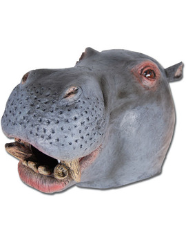 Unbranded Fancy Dress - Adult Hippo Mask