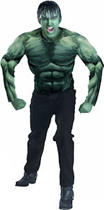 Unbranded Fancy Dress - Adult Hulk Movie Value Muscle Super Hero Costume
