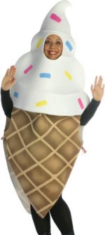Unbranded Fancy Dress - Adult Ice Cream Costume