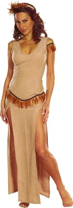 Unbranded Fancy Dress - Adult Indian Maiden Costume Small: 8-10