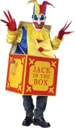 Unbranded Fancy Dress - Adult Jack in the Box Halloween Costume