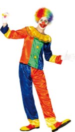 Unbranded Fancy Dress - Adult Juggles The Clown Costume Standard