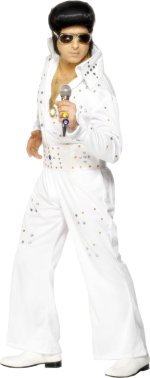 Unbranded Fancy Dress - Adult Licensed Las Vegas Elvis Costume (FC)