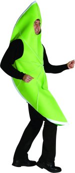 Adult deluxe one piece fruity costume.