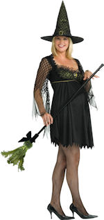 Unbranded Fancy Dress - Adult Maternity Sexy Witch Costume