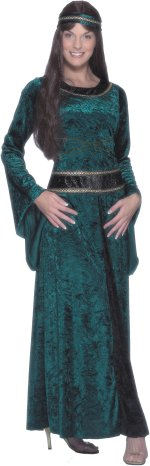 Unbranded Fancy Dress - Adult Medieval Lady Costume