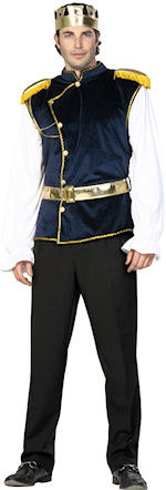 Unbranded Fancy Dress - Adult Medieval Palace Prince Costume