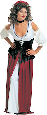 Unbranded Fancy Dress - Adult Medieval Tavern Wench Costume