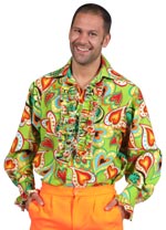 Unbranded Fancy Dress - Adult Men` Heart Design Shirt