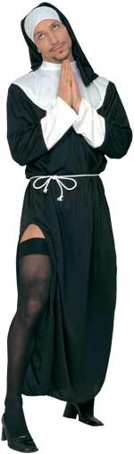Unbranded Fancy Dress - Adult Mr. Nun Costume