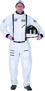 Unbranded Fancy Dress - Adult NASA Astronaut Suit WHITE