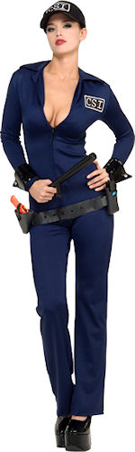 Unbranded Fancy Dress - Adult Officer Felony CSI Costume Extra Small