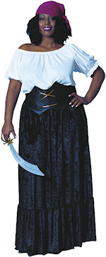 Unbranded Fancy Dress - Adult Pirate Costume (FC)