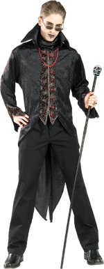 Unbranded Fancy Dress - Adult Prince Of Webs Vampire Costume