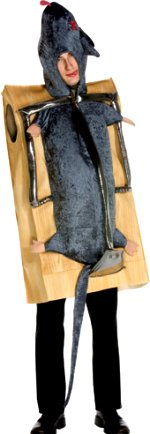 Unbranded Fancy Dress - Adult Rat Trap Costume