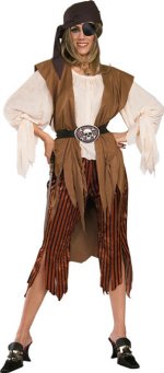 Unbranded Fancy Dress - Adult Sally Swashbuckler Pirate Costume