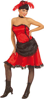 Unbranded Fancy Dress - Adult Saloon Beauty Costume