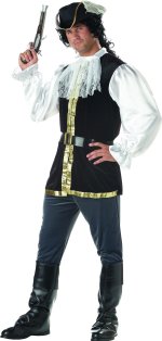 Unbranded Fancy Dress - Adult Sea Captain Pirate Costume