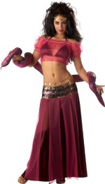 Unbranded Fancy Dress - Adult Serena The Snake Charmer Costume Small
