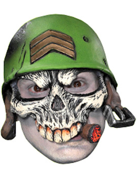 Unbranded Fancy Dress - Adult Sergeant Half-Cap Mask