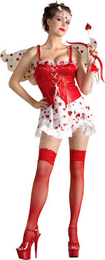 Unbranded Fancy Dress - Adult Sexy Cupid Costume Extra Small to Small