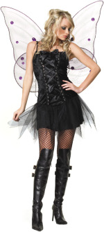 Unbranded Fancy Dress - Adult Sexy Gothic Nymph Fairy Costume