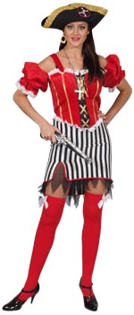 Unbranded Fancy Dress - Adult Sexy Lady Pirate Costume