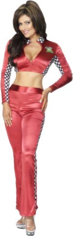 Unbranded Fancy Dress - Adult Sexy Racing Girl Costume